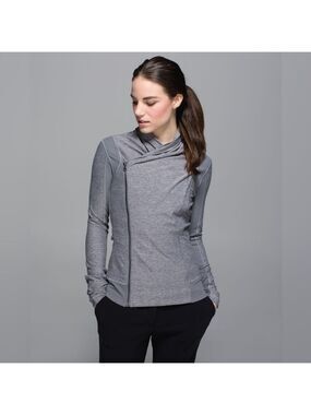 Lululemon Bhakti Yoga Jacket Heathered Slate